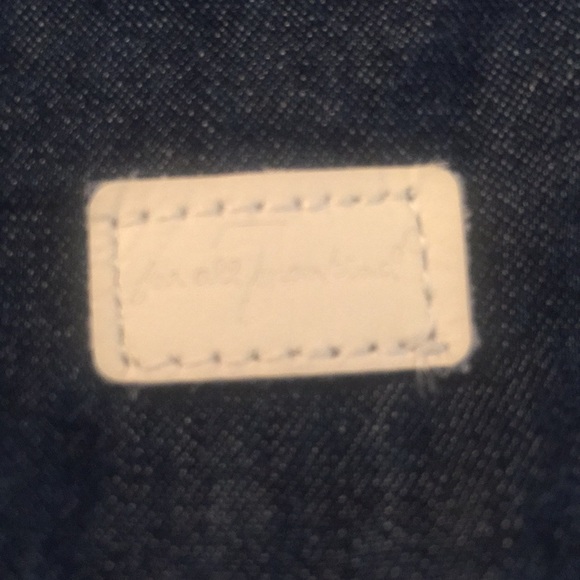 7 for all mankind jean sleeveless dress sz 24 mo - Picture 4 of 5